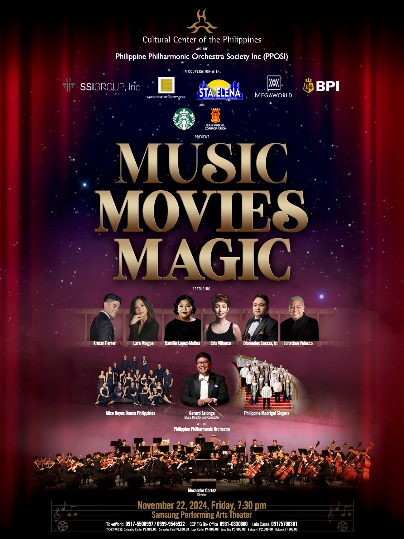 Philippine Philharmonic Orchestra: Music, Movies Magic Image